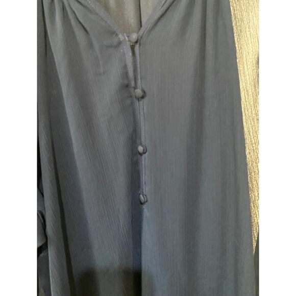 Lauren Conrad Navy Blue Blouse - Size XXL (EUC) - Picture 3 of 7